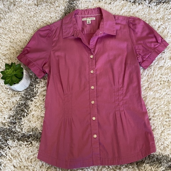 Banana Republic Tops - Banana Republic Pink Button Down Blouse